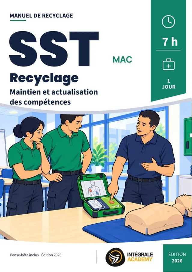 Couverture du manuel MAC SST avec l’emplacement de votre logo